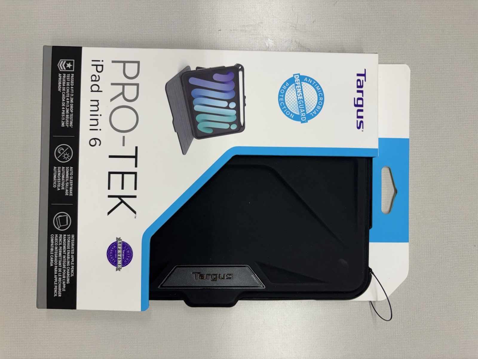 Targus Pro-tek iPad Mini 6th Generation Black Case New