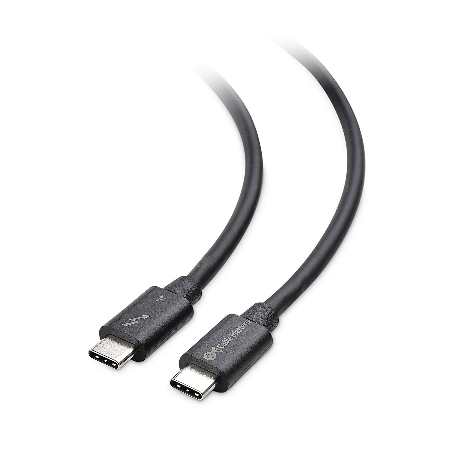 Cable Matters Intel Certified Thunderbolt 4 6.6ft 8K 100W PD USB 4 Type C Cable