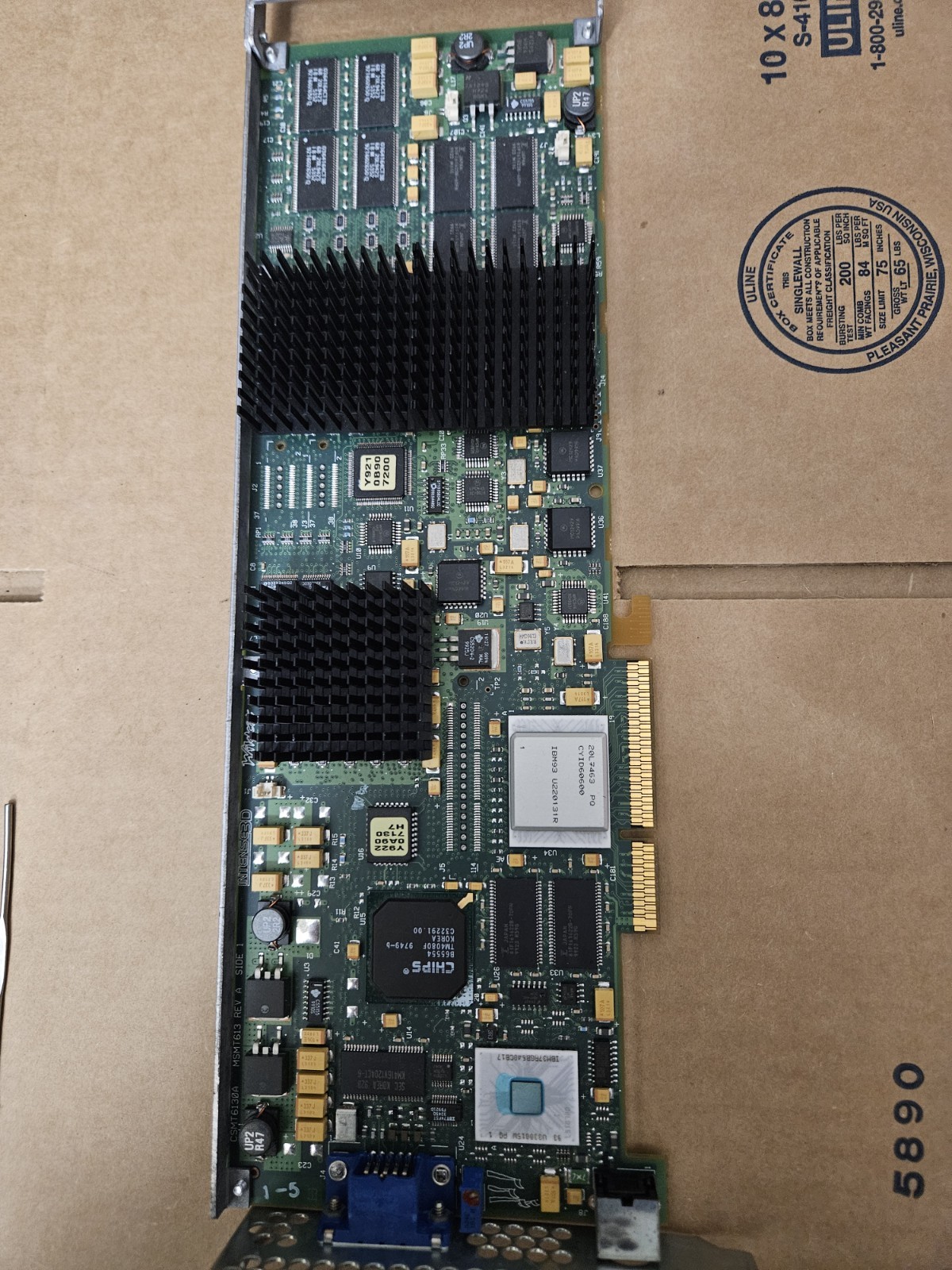 Intergraph Intense3D Pro 3410 Two-Card Set PCI Complete/Inter-Card Cable MSMT556