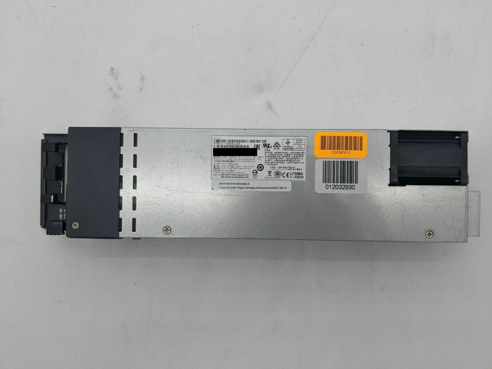 Cisco PWR-C1-1100WAC Power Supply for 3850 Series Switch