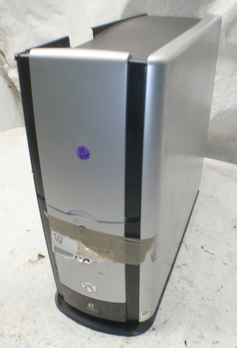 Gateway ESX E4000 Computer w Windows 2000 Professional COA - No Power Supply