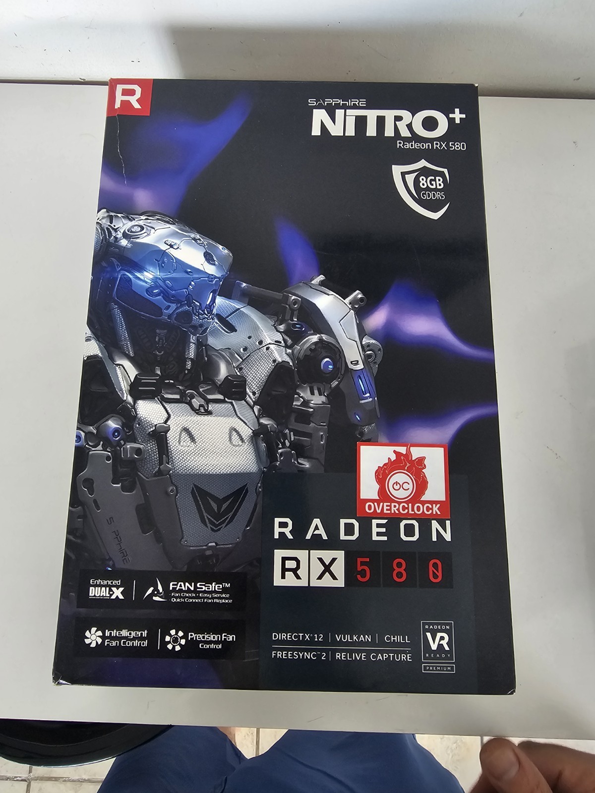 SAPPHIRE NITRO+ RX 580 8G G5 8GB GDDR5 Graphics Card (11265-01-20G)