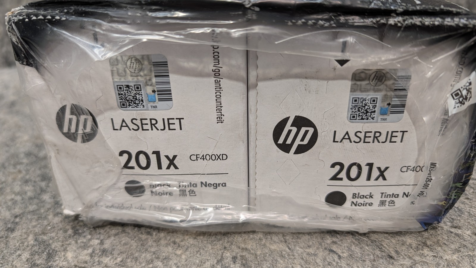 2 Pack - HP 201X (CF400X) Black Toner Cartridge 🔥New Sealed🔥