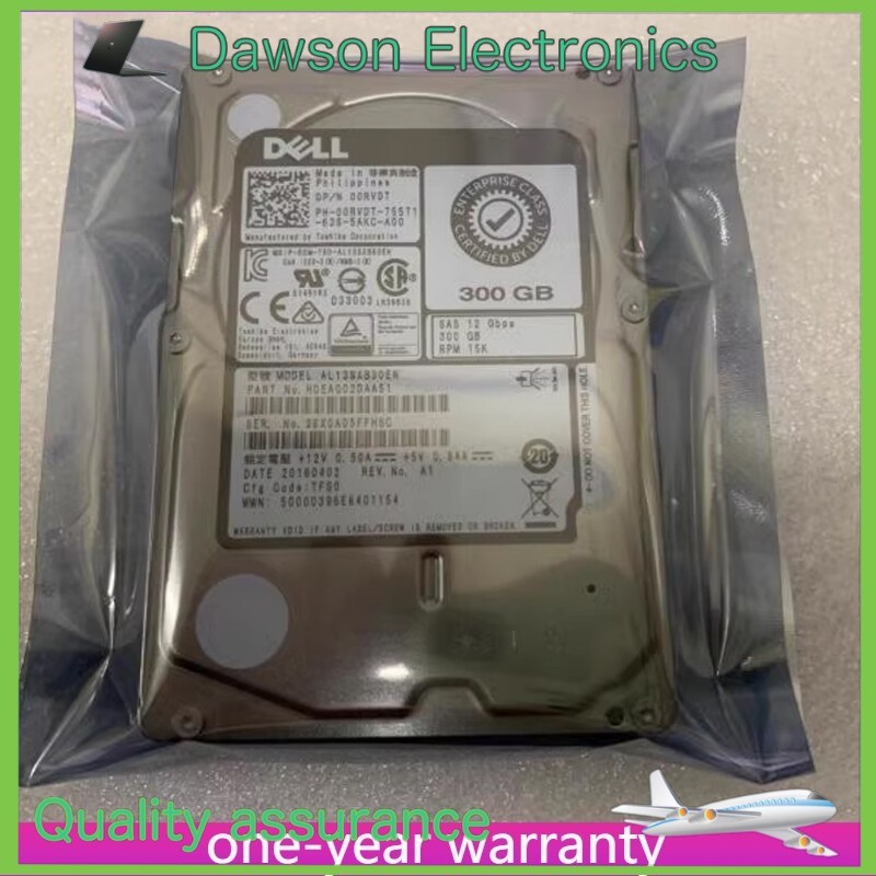 New Dell 300GB 15K 0RVDT 2.5" SAS 12G Hard Drive AL13SXB30EN HD HDD HDEAG02DAA51