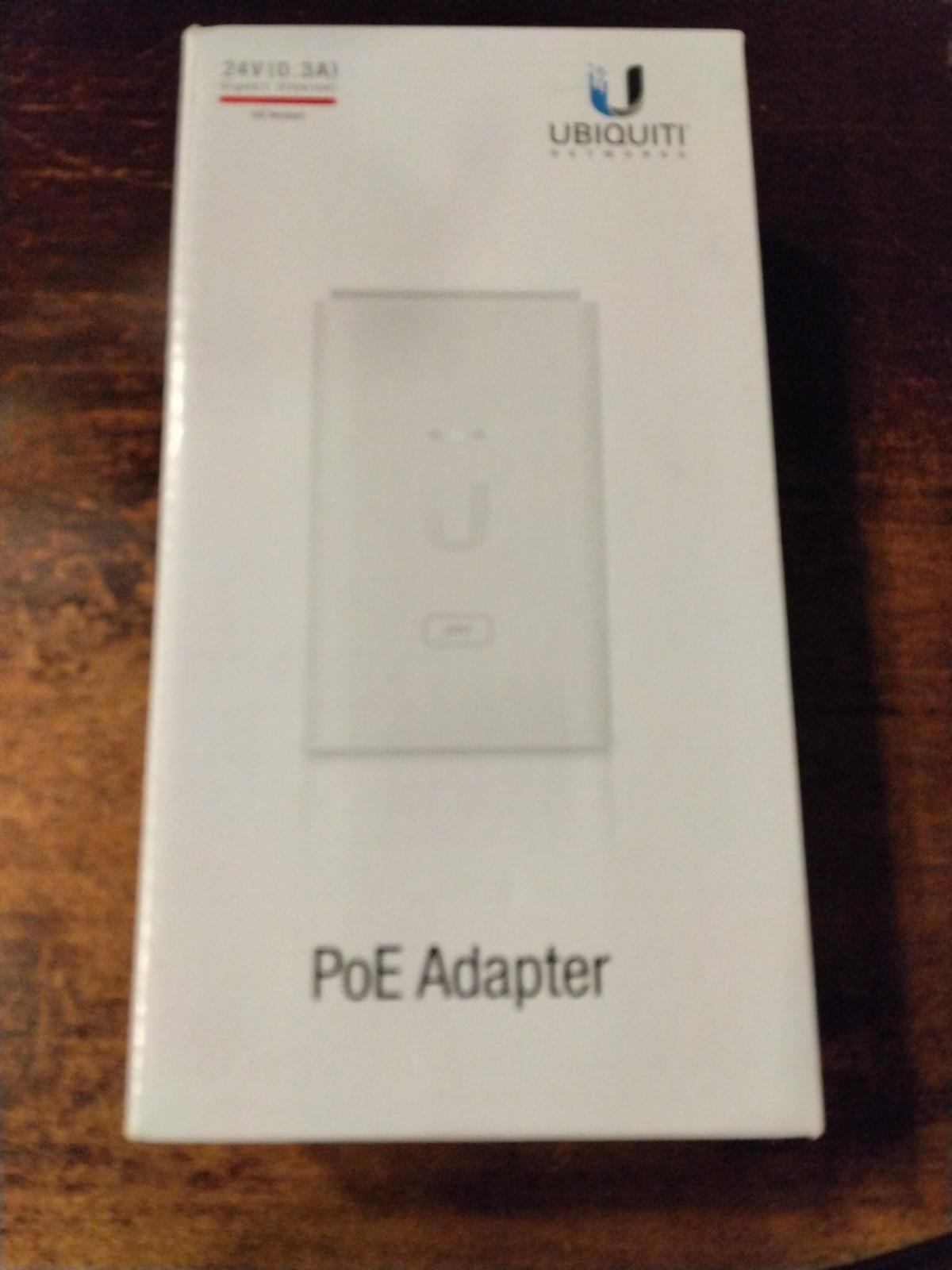 Ubiquiti POE-24-7W-G-WH  PoE Injector 24V 0.3A - New Open Box