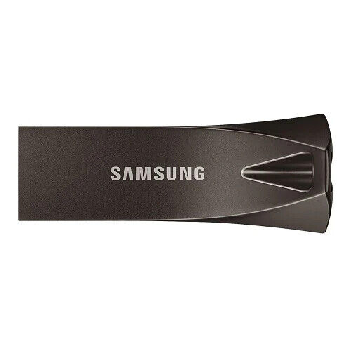 Samsung BAR Plus MUF - 128BE4, USB Flash Drive 128 GB USB 3.1 - Titan Gray (New)