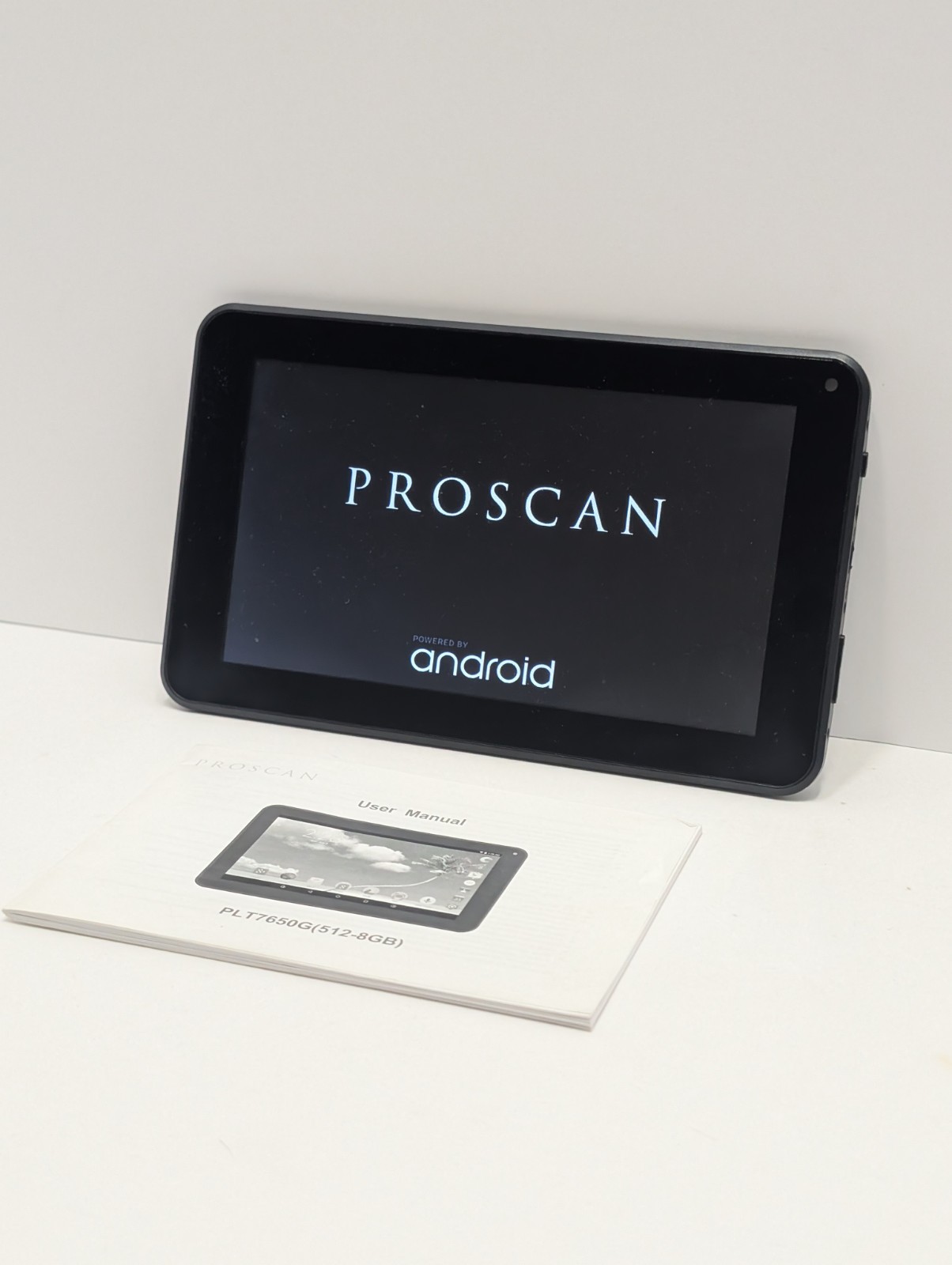 Proscan 7" Touch Screen Android Tablet, PLT7650G Tested & Factory Reset 
