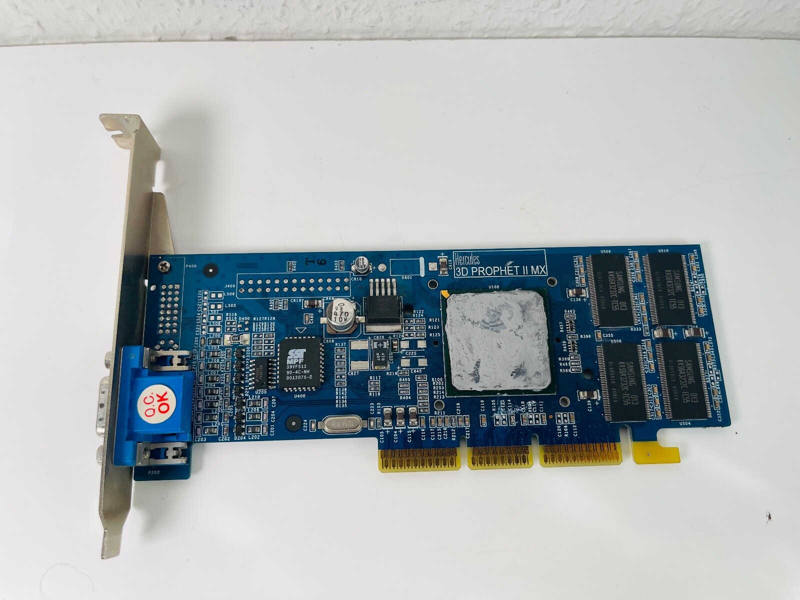 Hercules 3D Prophet II MX 32MB AGP 4X Graphics Card, GeForce2 MX Retro Vintage
