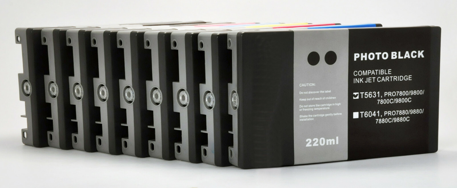 9X220 UltraChrome K3 Pigment Ink Cartridge fr Epson Stylus Pro 7800/9800 Printer