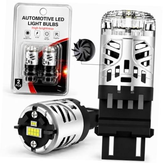 3156 3157 LED Bulb Built-in Resistor for Reverse/Tail Light 2 Pack | 3157/3156