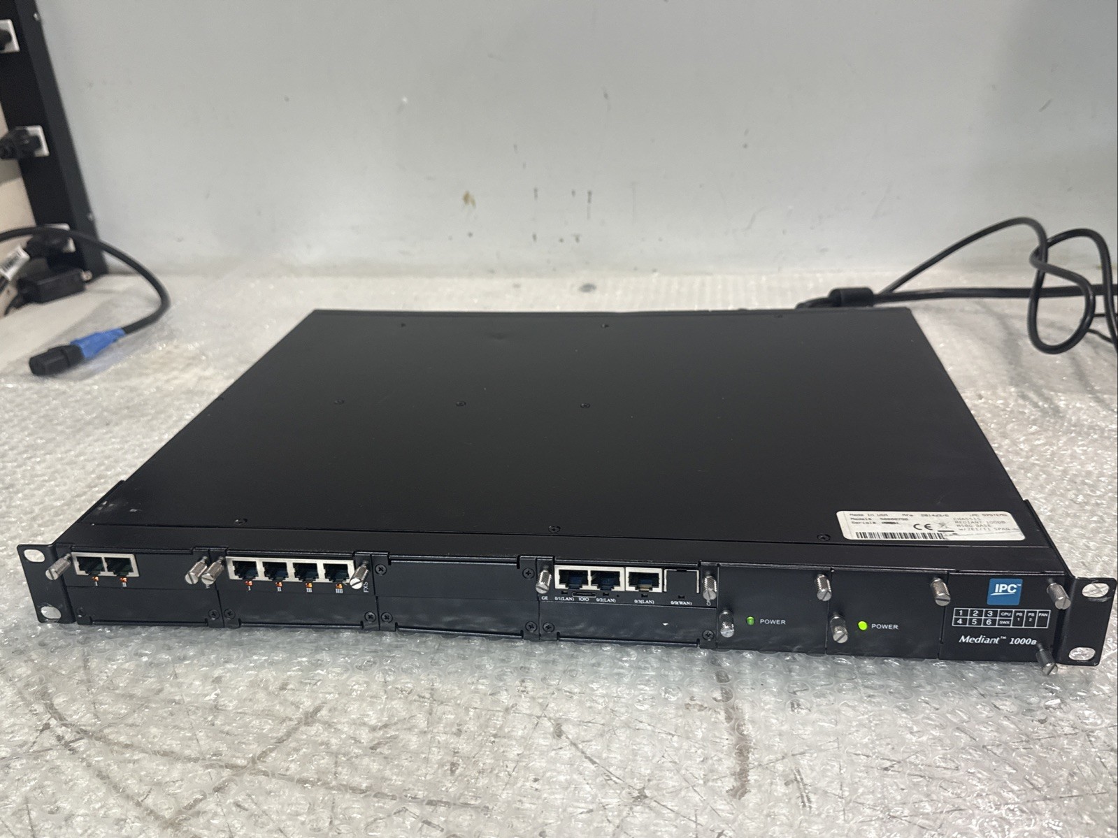 AudioCodes Mediant 1000B Gateway/Enterprise Session Border Controller GTPM00703