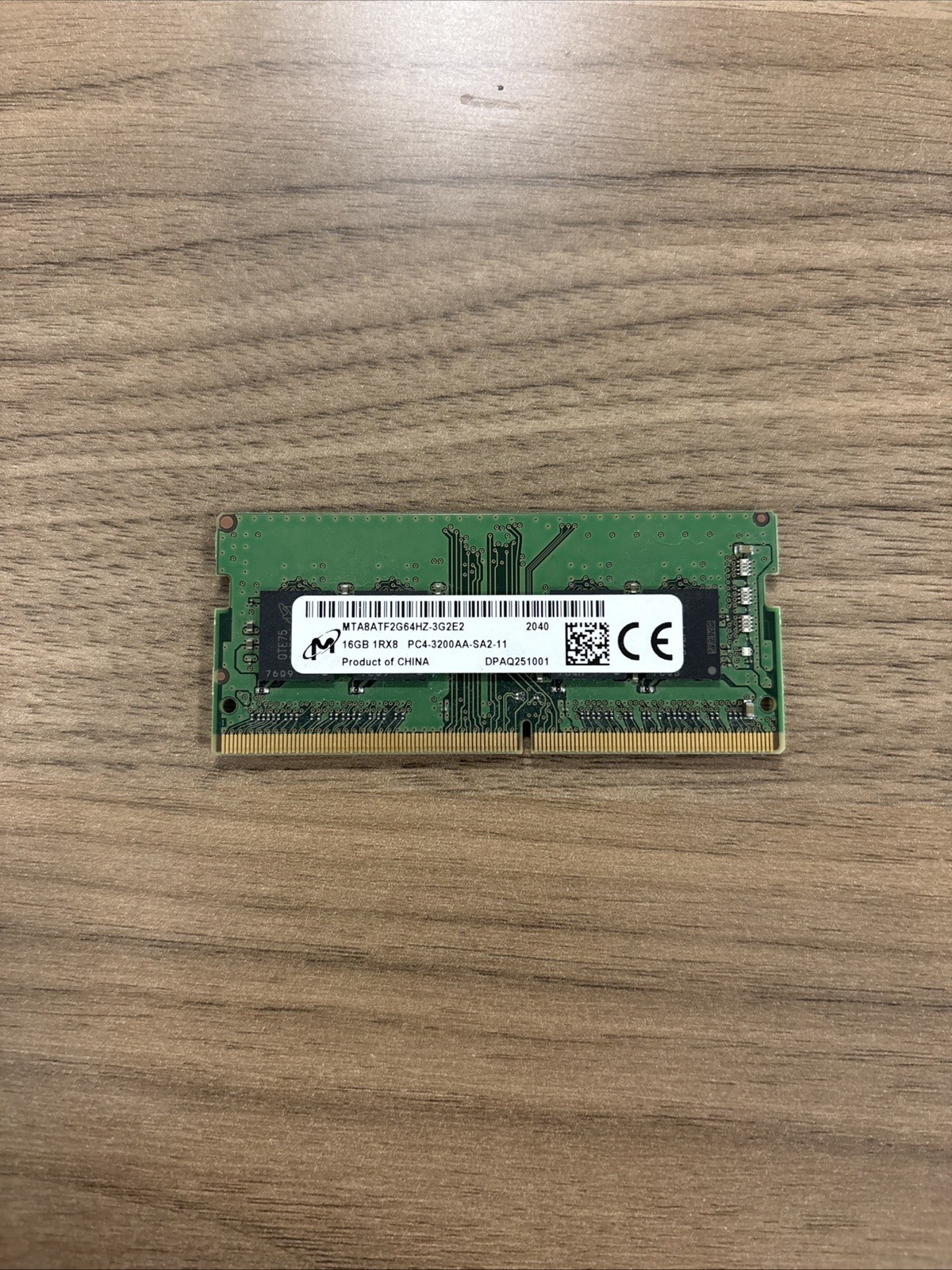 Micron MTA8ATF2G64HZ-3G2E2 16GB 1Rx8 PC4-3200AA  laptop Memory Ram