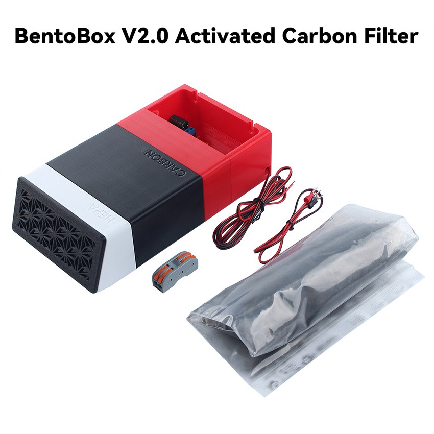 For X1/P1/VORON Series BentoBox V2.0 Activated Carbon Filter Accessories