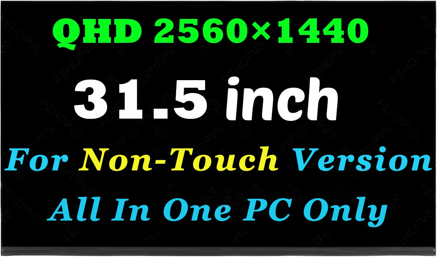 32" QHD 2560×1440 LCD Screen Display for HP AIO 32-b1190in 32-b150bc 32-b0262nw