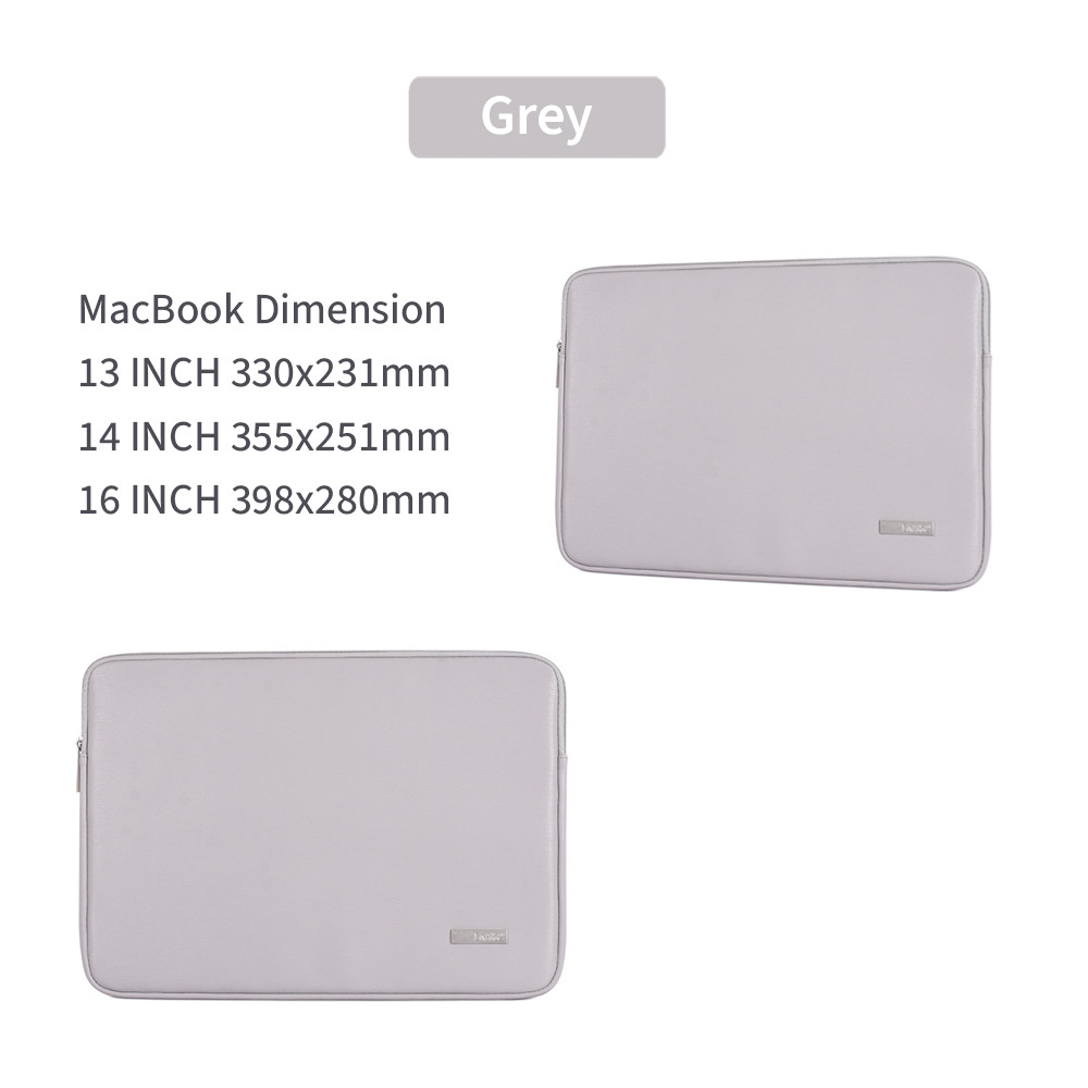 *CLEARANCE*MacBook Pro Laptop Case 15"16" MacBook Air Slim Leather Zip Carry Bag