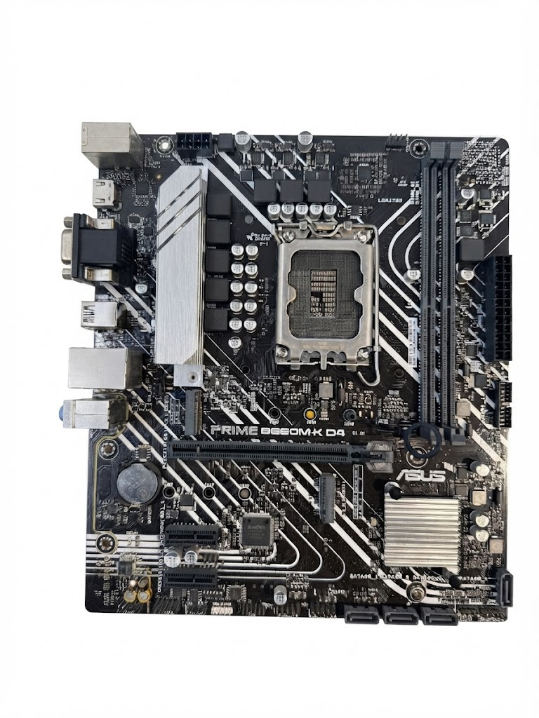 ASUS PRIME B660M-K D4 LGA1700Micro-ATX Motherboard - Supports12th/13th Gen Intel