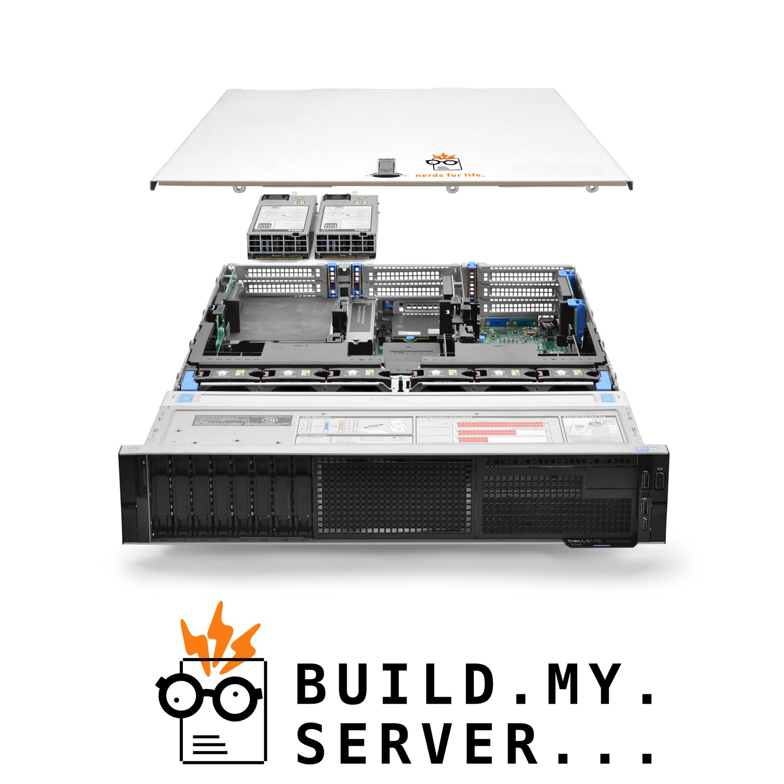 Dell PowerEdge R740 8-Bay SFF Server 2.20Ghz 20-Core 64GB RAM Media Hosting