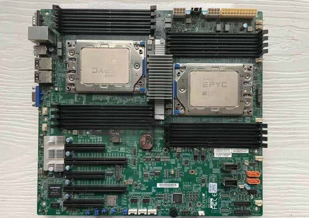 AMD EPYC 7371 X2+Supermicro H11DSI server motherboard REV2.0, combination kit