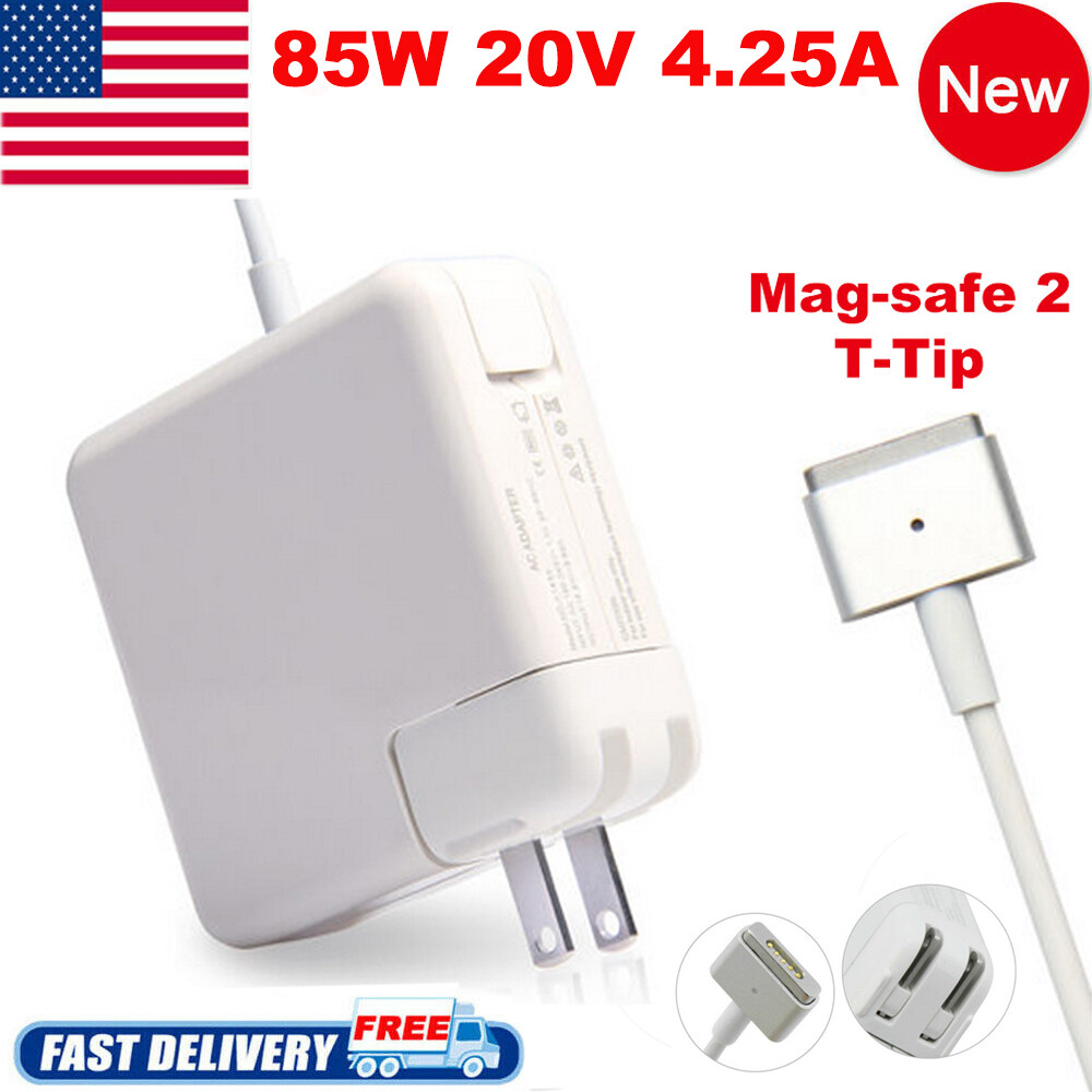 85W T-Tip AC Adapter Charger for Apple MacBook Pro 15" A1424 A1398 Power Supply