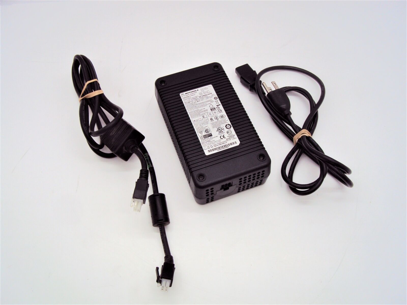 Motorola Symbol 50-14000-241R 12V 9A Power Supply Power Adapter 4 Pin White Tip