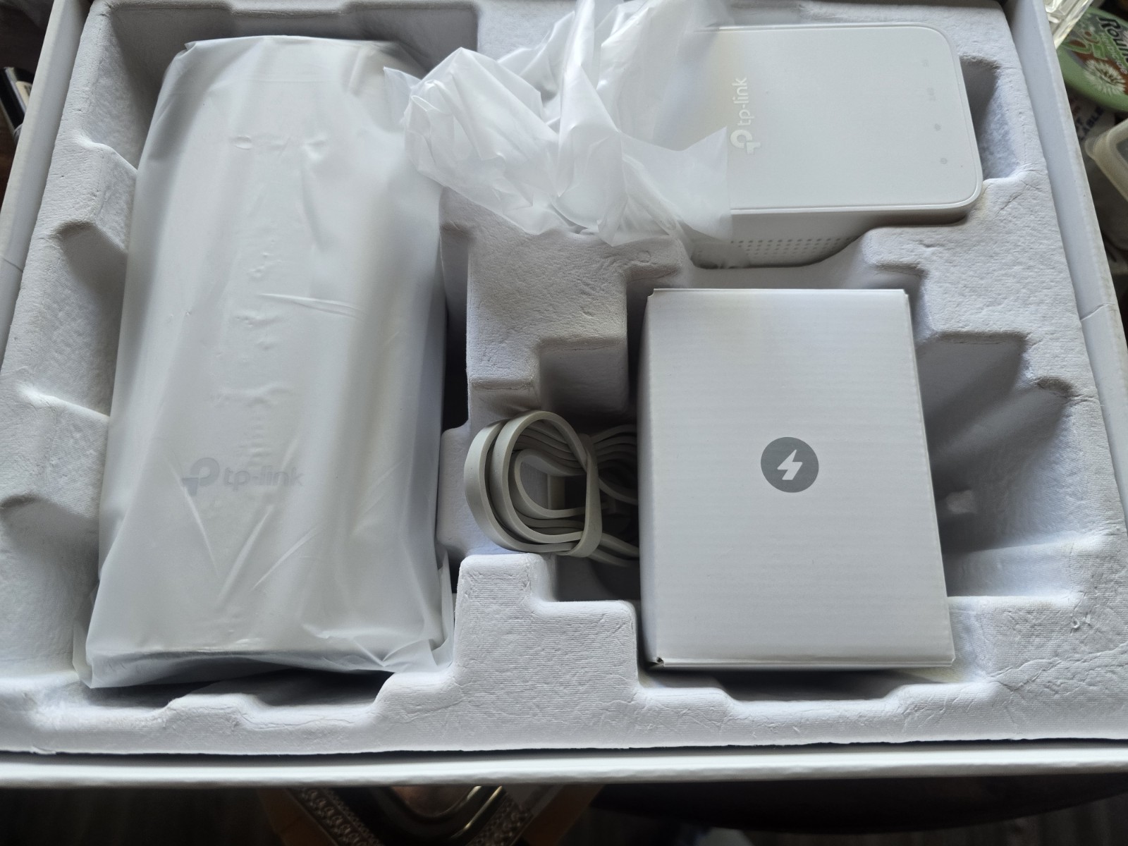 NEW TP-Link Deco M4R AC1200 Whole Home Mesh WiFi System + OEM AC Power Cable