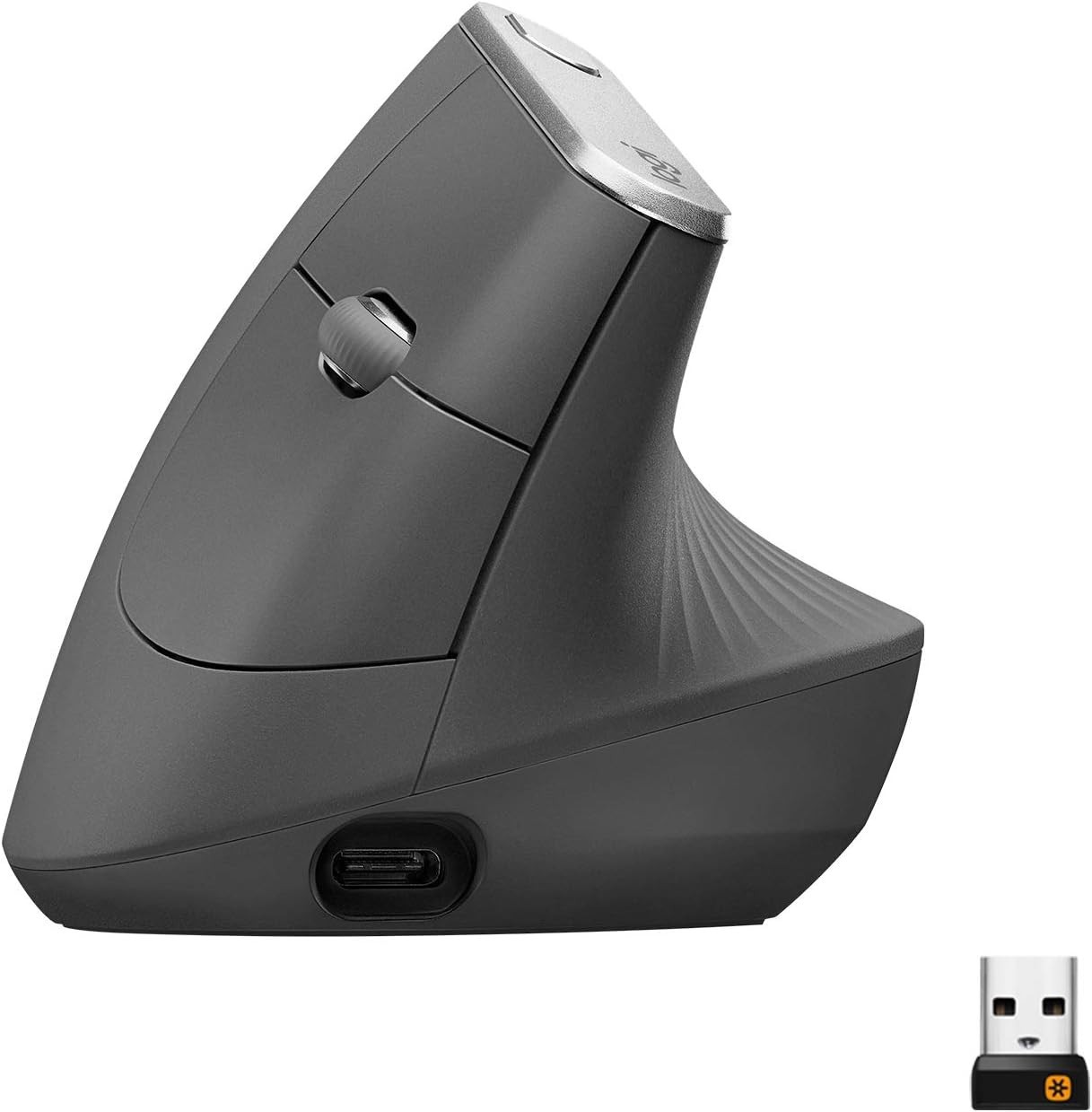 Logitech 910-005447 MX Vertical Wireless Mouse - Graphite (New)