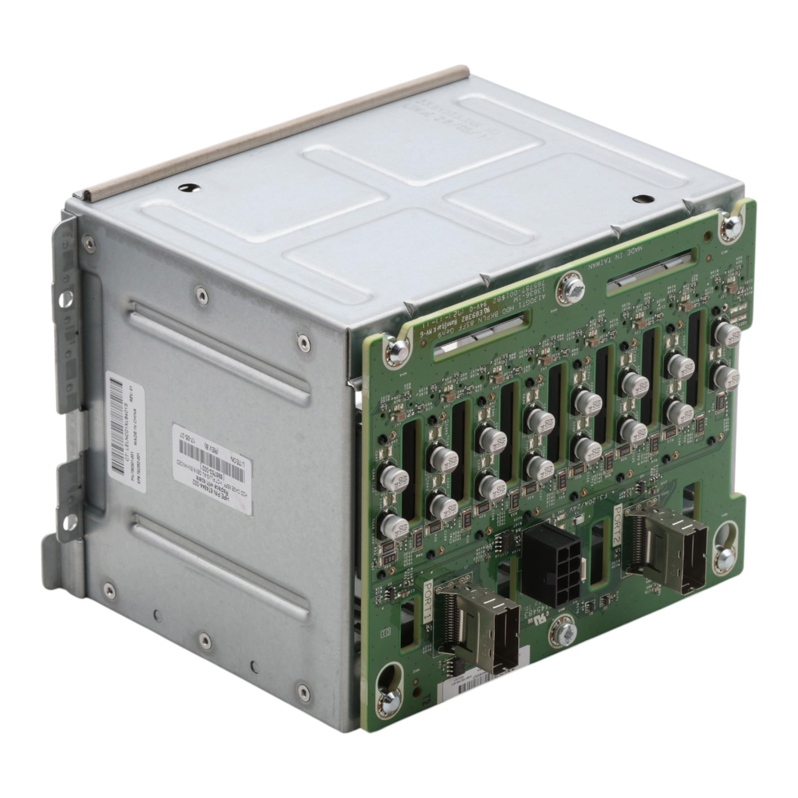 HP 8x SFF HDD Cage 674844-002 Backplane 780301-001 inc Cable