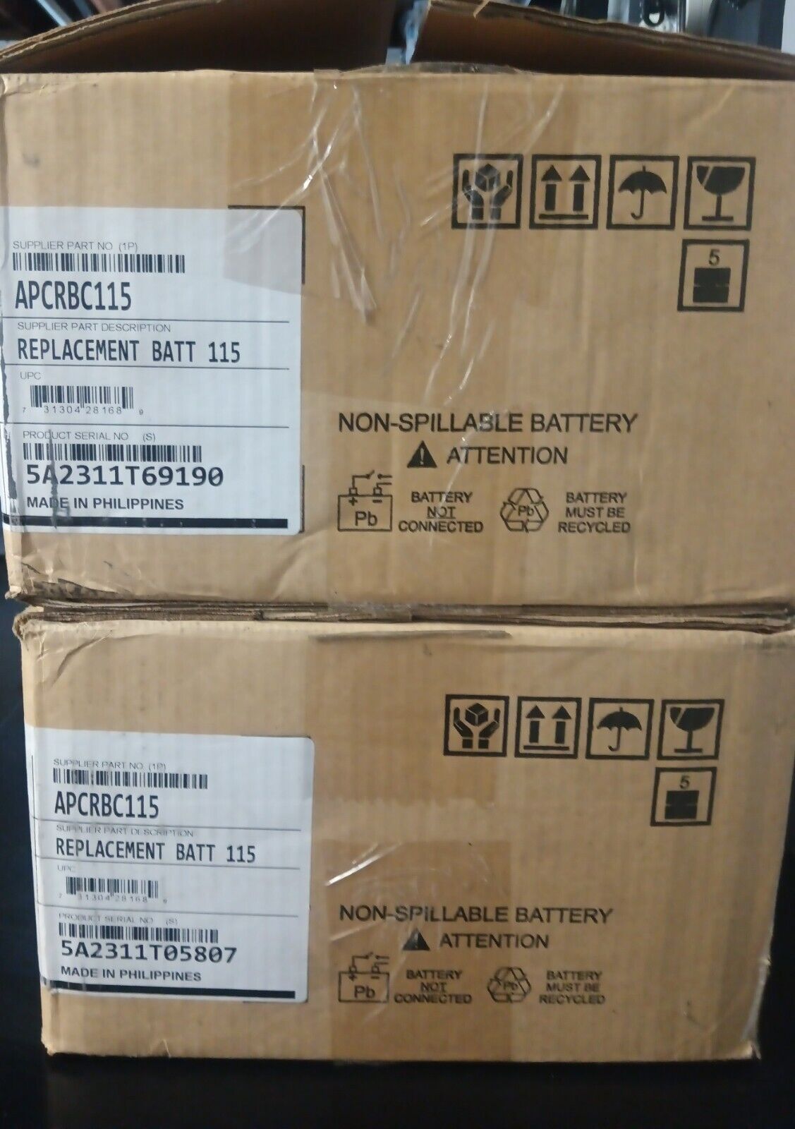 Genuine APC APCRBC115 Replacement Battery Cartridge 115 - Open Box
