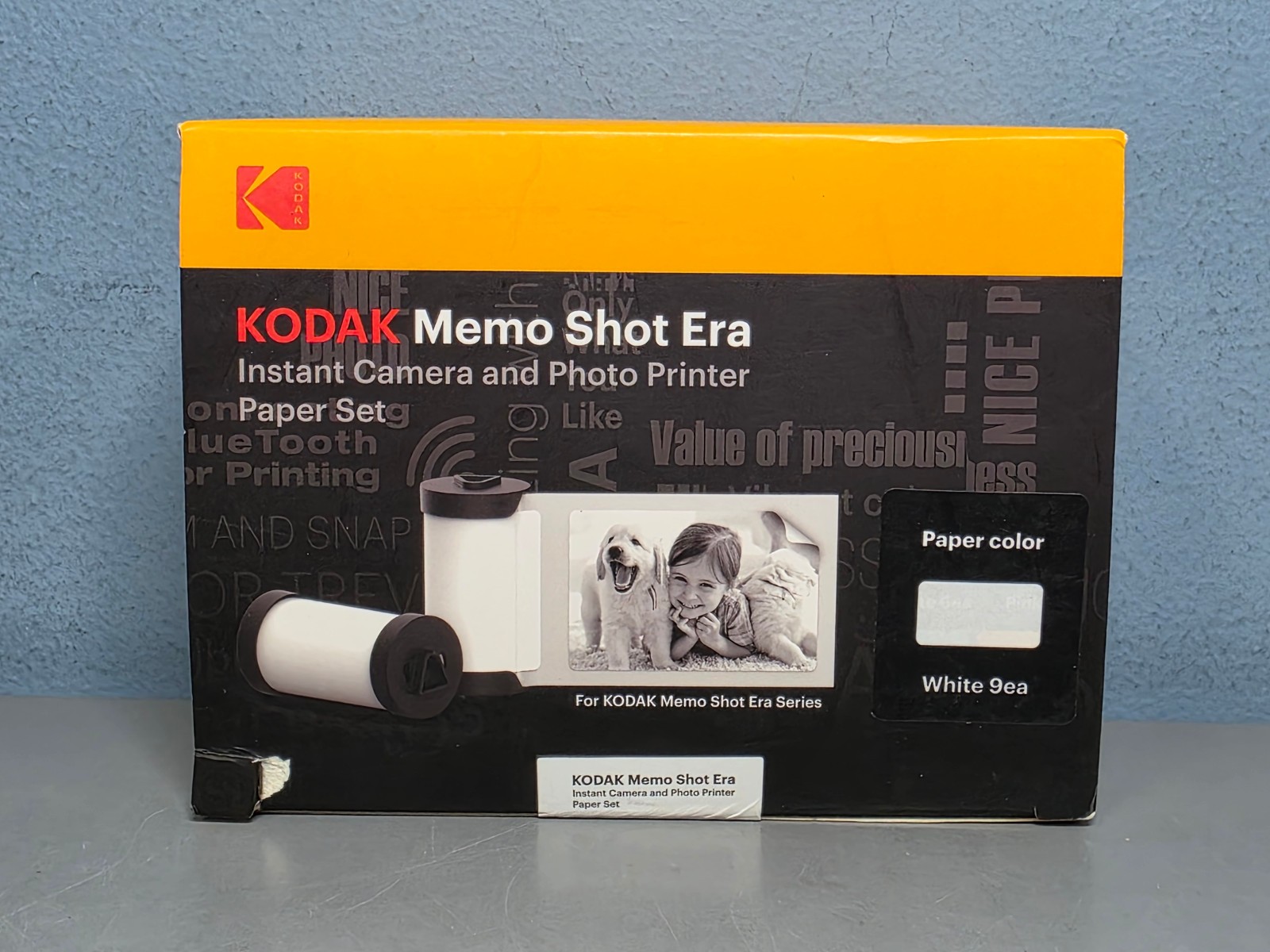 Kodak Memo Shot Era Instant Camera and Photo Printer Paper Set New & Sealed