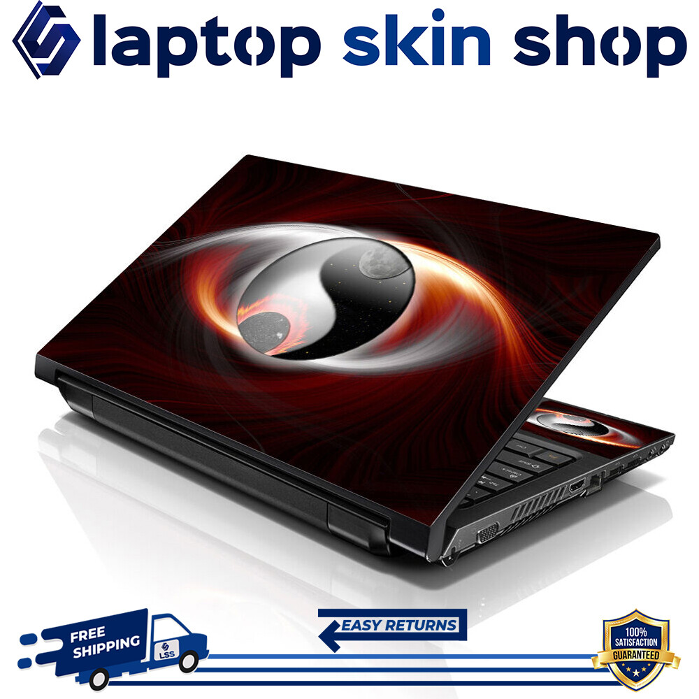 Laptop Skin Sticker for Apple Asus Dell 13"-16" Notebook Decal Earth and Moon