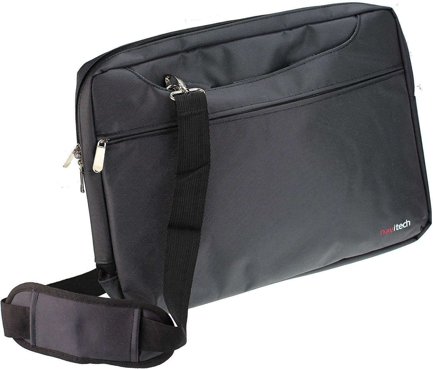 Navitech Black Bag For HP Pavilion x360 14-ek0002na 14" Convertible Laptop