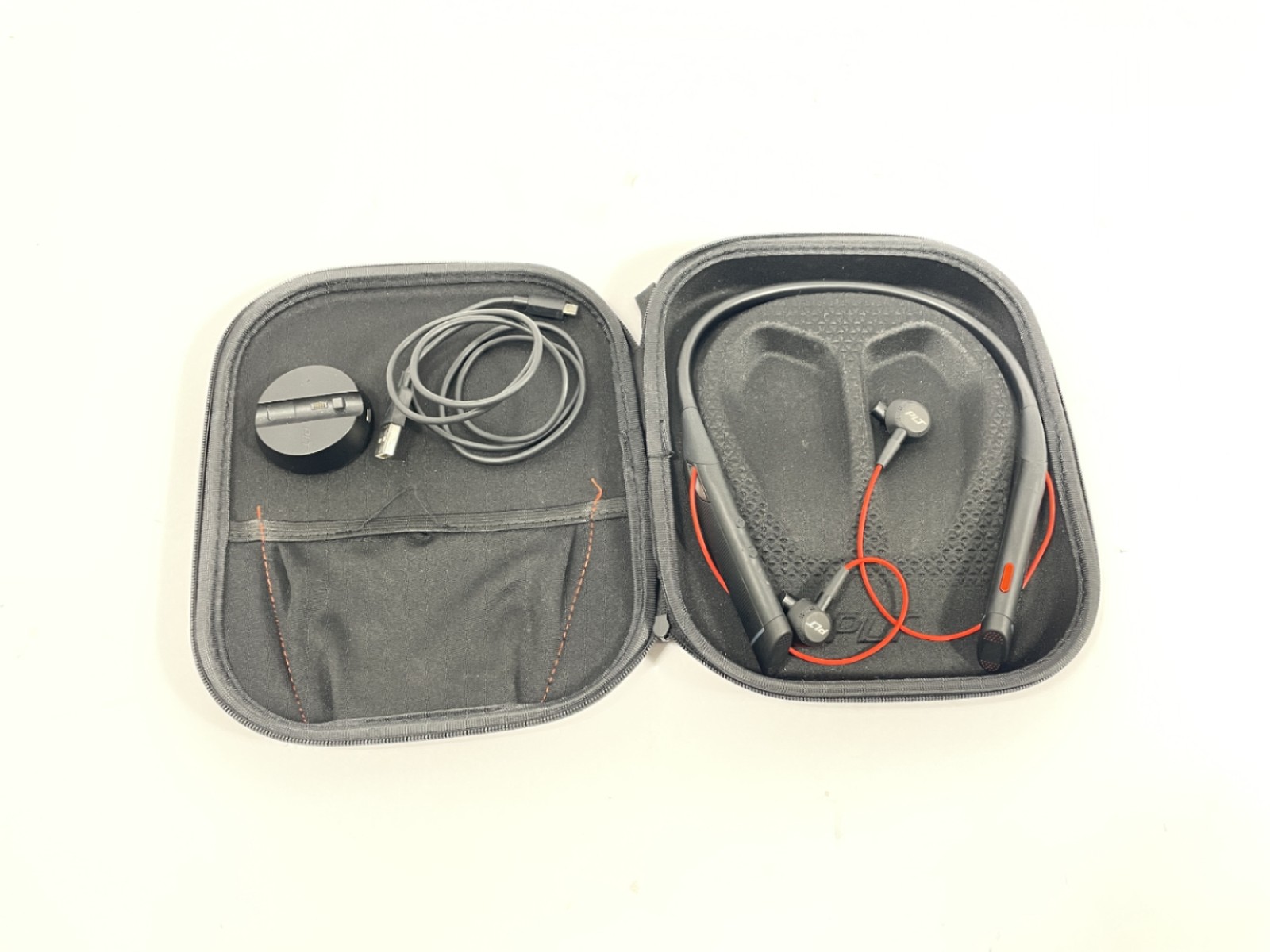 Poly Plantronics Voyager 6200 UC Bluetooth Neckband Headset Black - See Desc