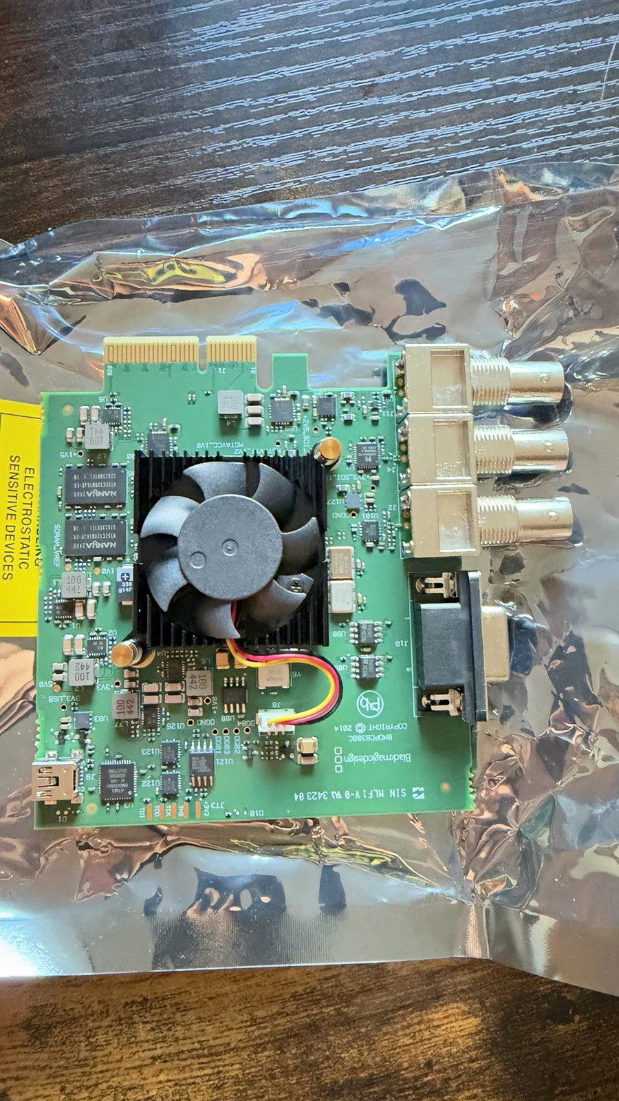 Blackmagic Design DeckLink SDI 4K PCIe Video Capture Card 6G-SDI 4-Port