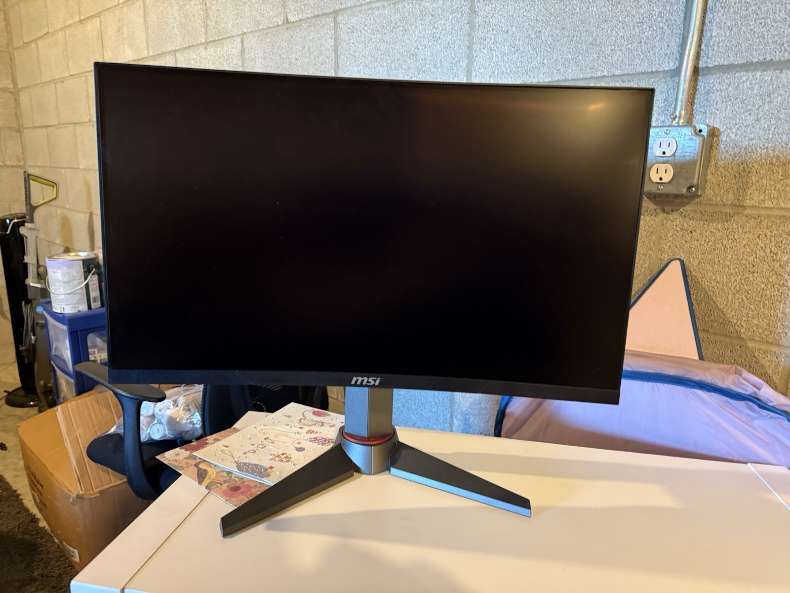 MSI Optix MAG240CR 24 Inch Widescreen LED Curved Monitor