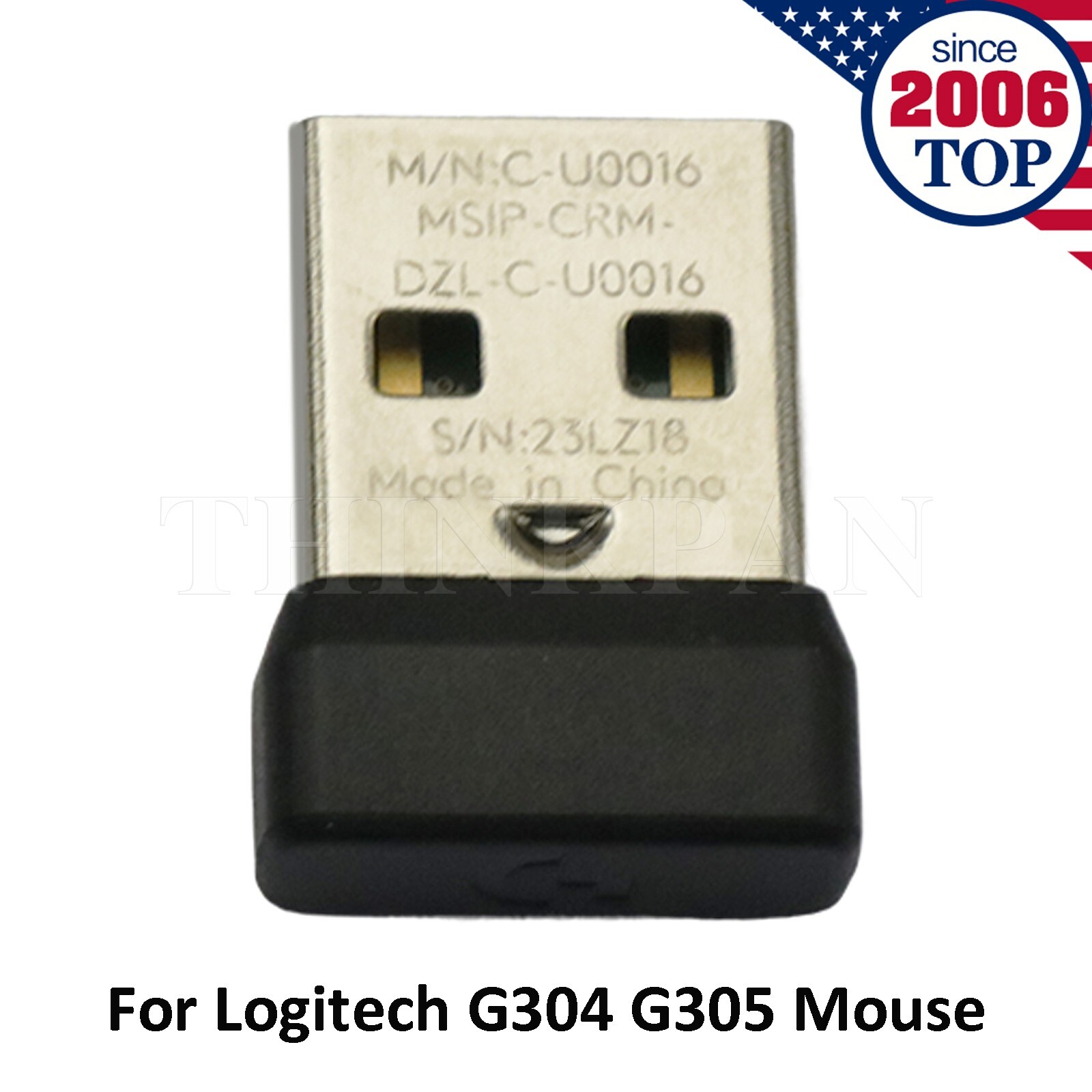 USB Dongle Mouse Receiver Adapter for Logitech G304 / G305 Wireless Mouse