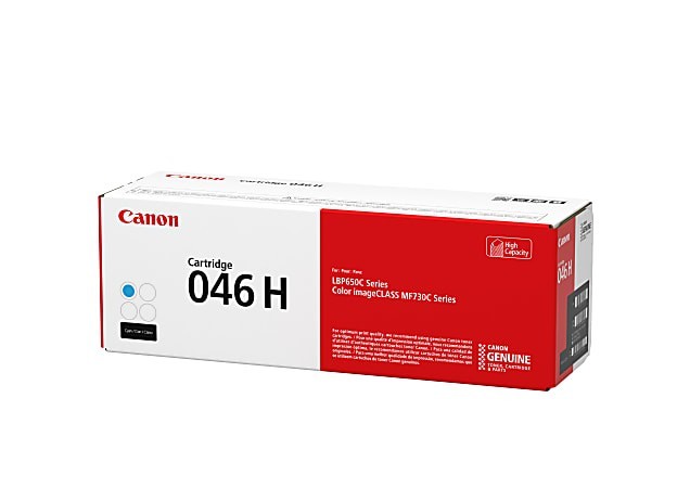 Canon 046H Cyan High Capacity Toner Cartridge