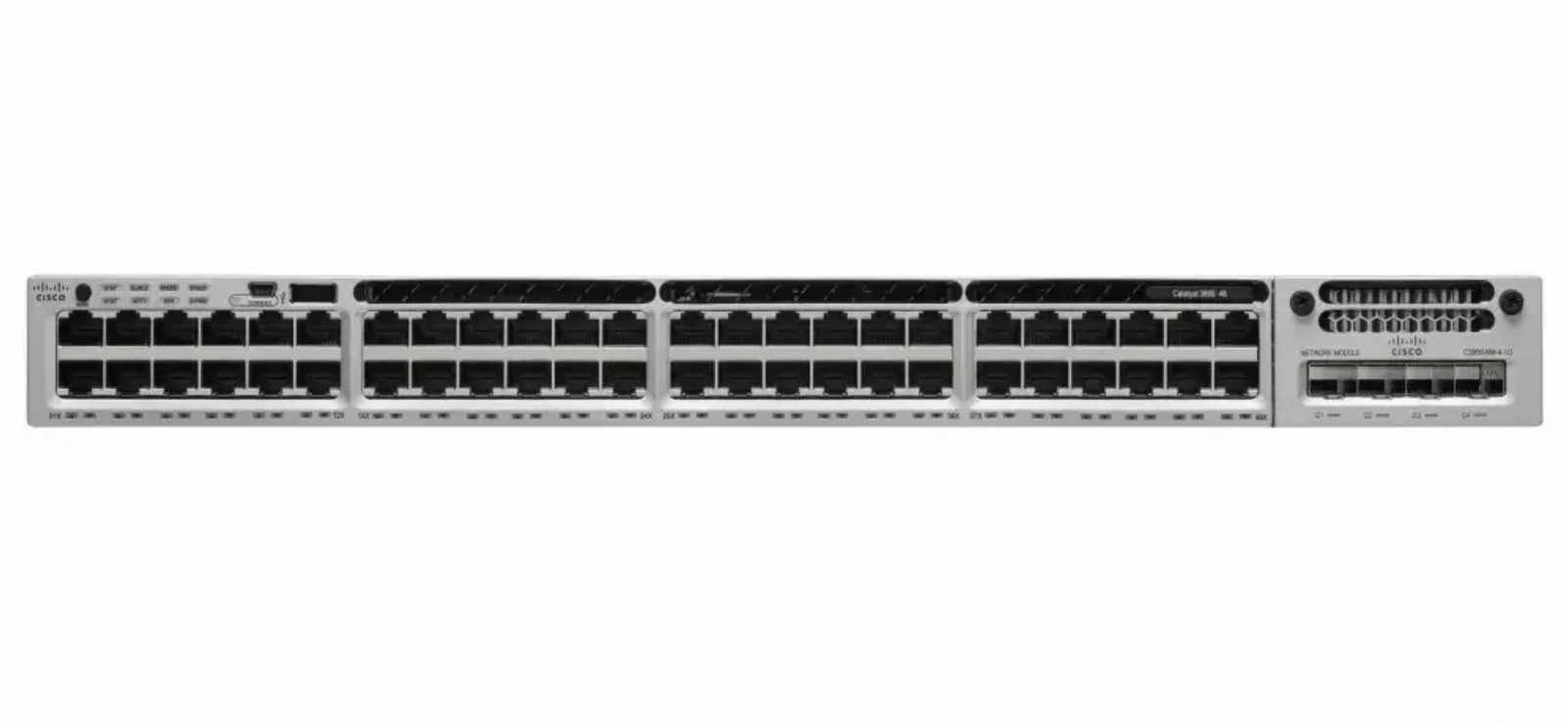 NEW Cisco WS-C3850-48P-S Catalyst 3850 48-Port PoE+ Gigabit Ethernet Switch