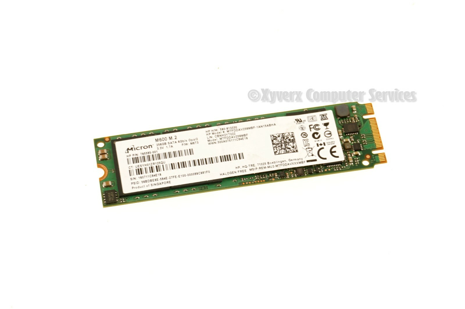 795585-001 MTFDDAV256MBF GENUINE HP SSD 256GB PROBOOK 11 G3 EE (GRADE A)(CA25)