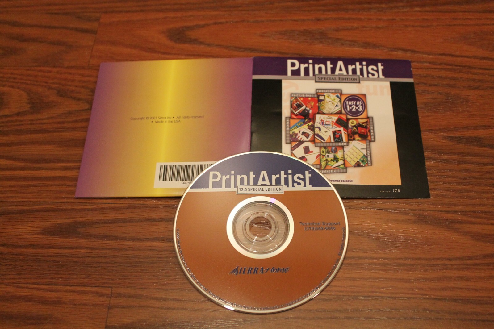 Print Artist Special Edition (PC, 2001) Near Mint CD-ROM Program 