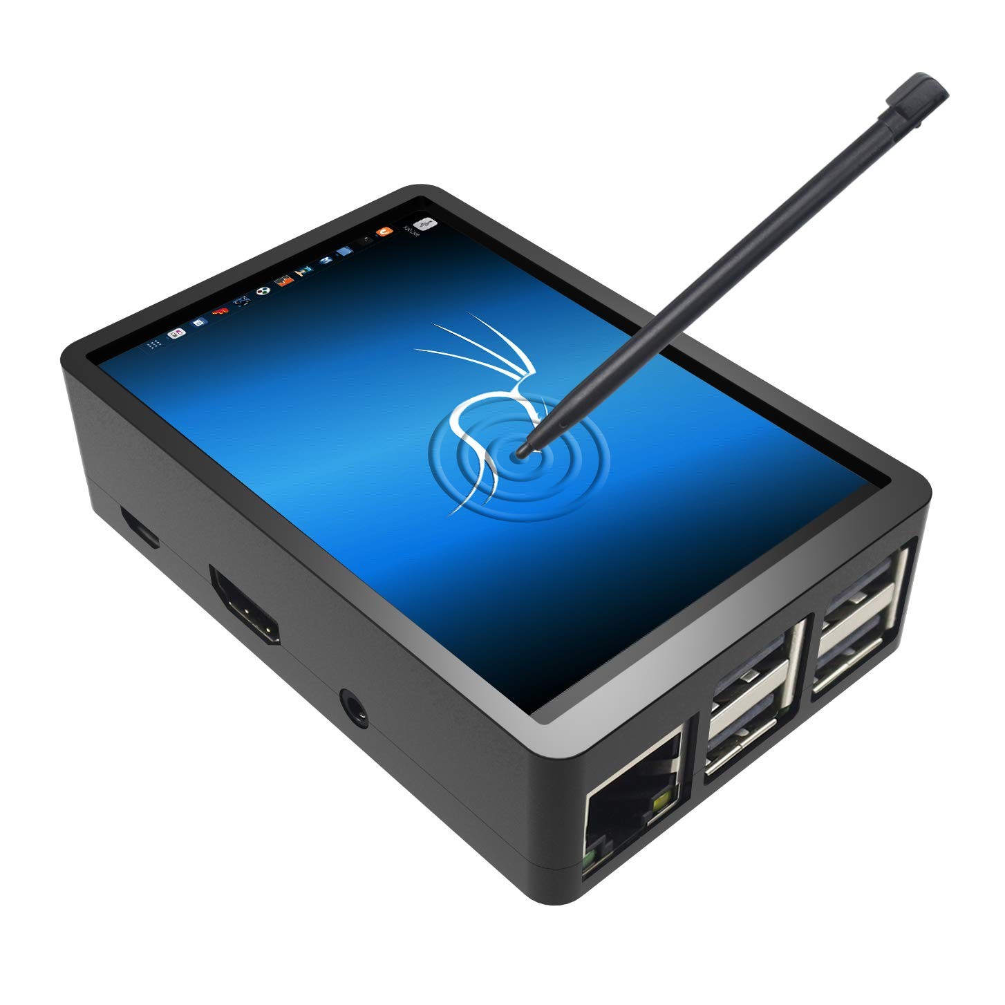 Raspberry Pi 3 B+ 3.5 inch Touch Screen with Case, 320x480 Pixel Monitor TFT LCD