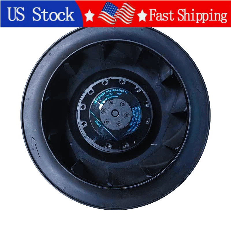 1PCS New Ebmpapst R2E220-AD19-11 415V 88/100W Centrifugal Cooling Fan  Fast Ship