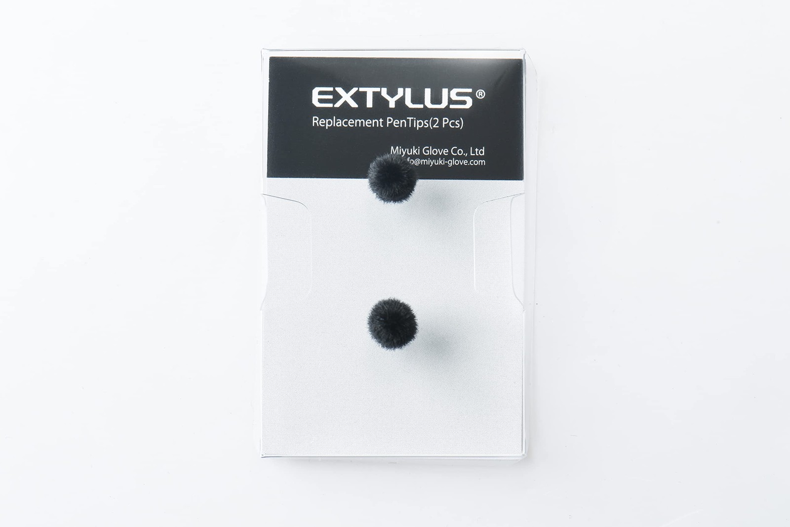 Finger-Mounted Conductive Stylus EXTYLUS Replacement PenTips(2 Pcs) for black 