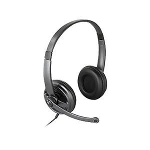Logitech Premium USB 350 Black Headband Headsets NEW SEALED 