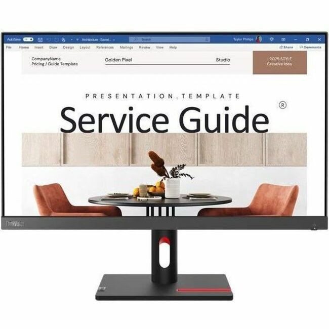 Lenovo ThinkVision S24i-30 24" Class Full HD LED Monitor 16:9 63DEKAT3US