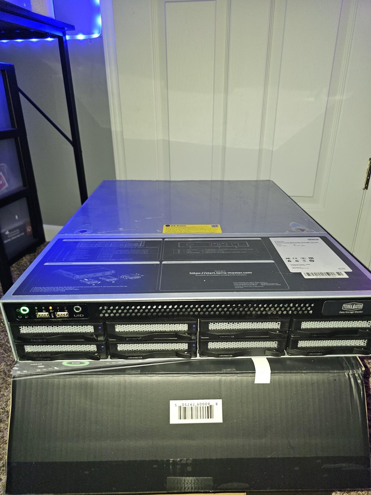 TerraMaster U8-423 Rackmount NAS Server - NO HDDs Included