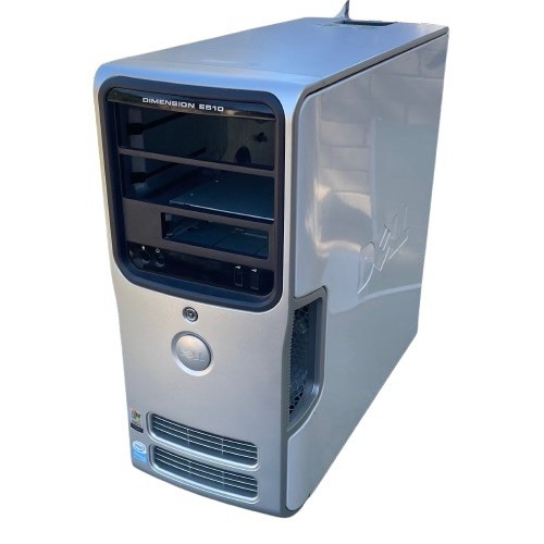 Dell Dimension E510 Case Barebone Silver