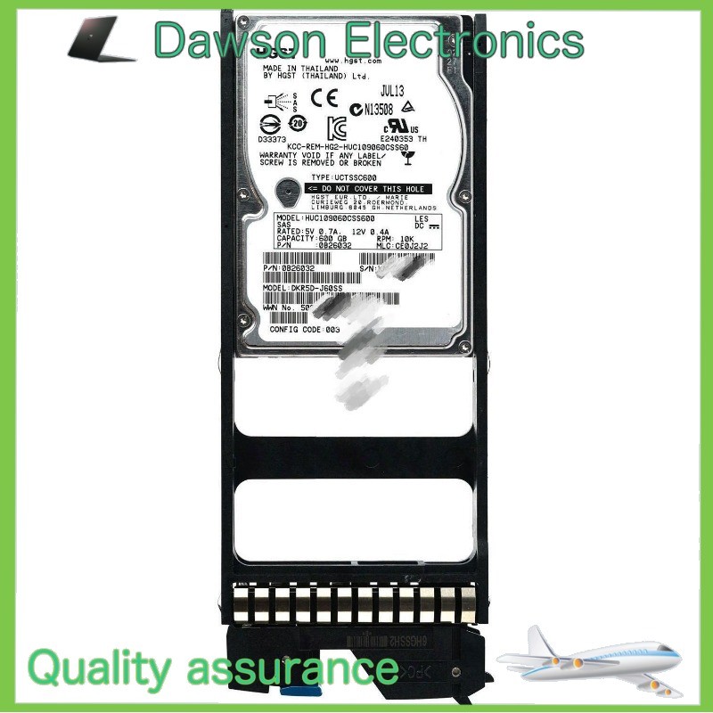 Used Hitachi 6HGSS 3282390-A 600GB 10K HDD HUS110 HUS130 HUS150 Hard Drive Disk