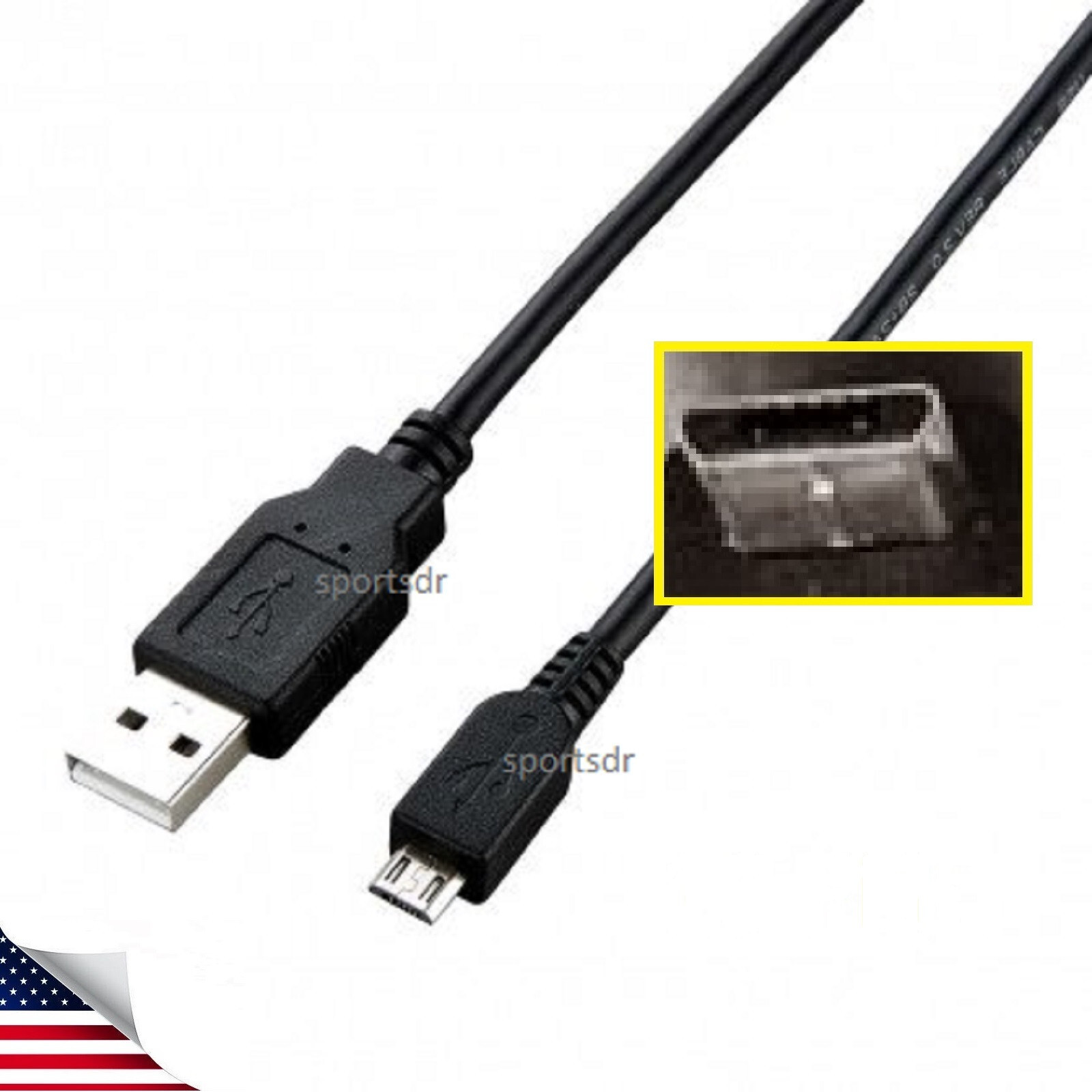 USB POWER CHARGING CABLE CHARGER CORD PLUG FOR JABRA STEALTH BLUETOOTH HEADSET