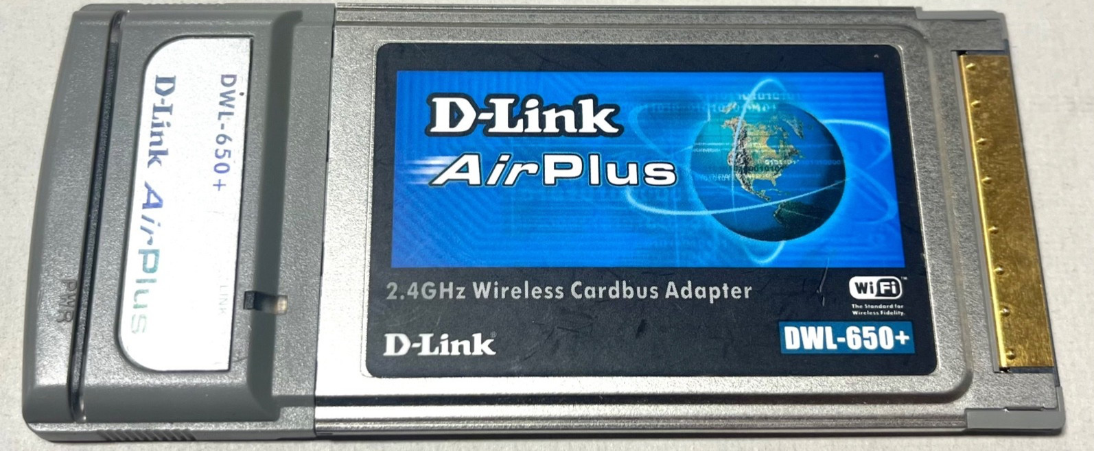 D-Link AirPlus DWL-650+ 2.4GHz Wireless Cardbus Adapter