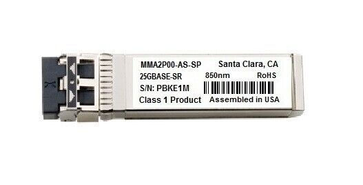 NVIDIA Mellanox MMA2P00-AS-SP compatible 25GBASE-SR SFP28 SR 850nm LC 100m MMF